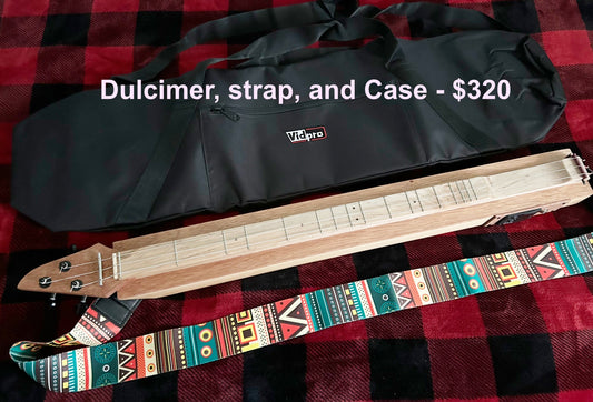Electric Solid-body (2x4) Dulcimer Package (Ready to Ship)- #10025