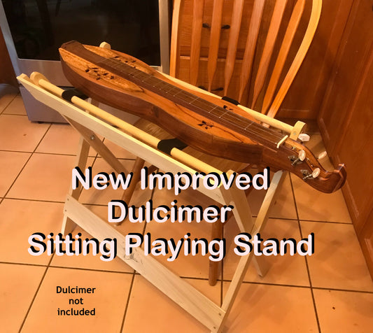 Sitting Dulcimer Playing Stand - optional finish - #1004